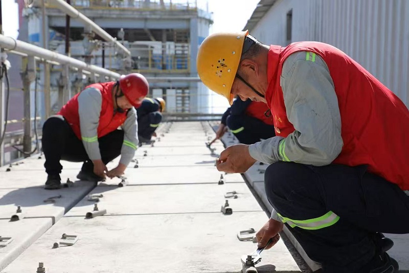 建材科技以党建引领决战决胜四季度