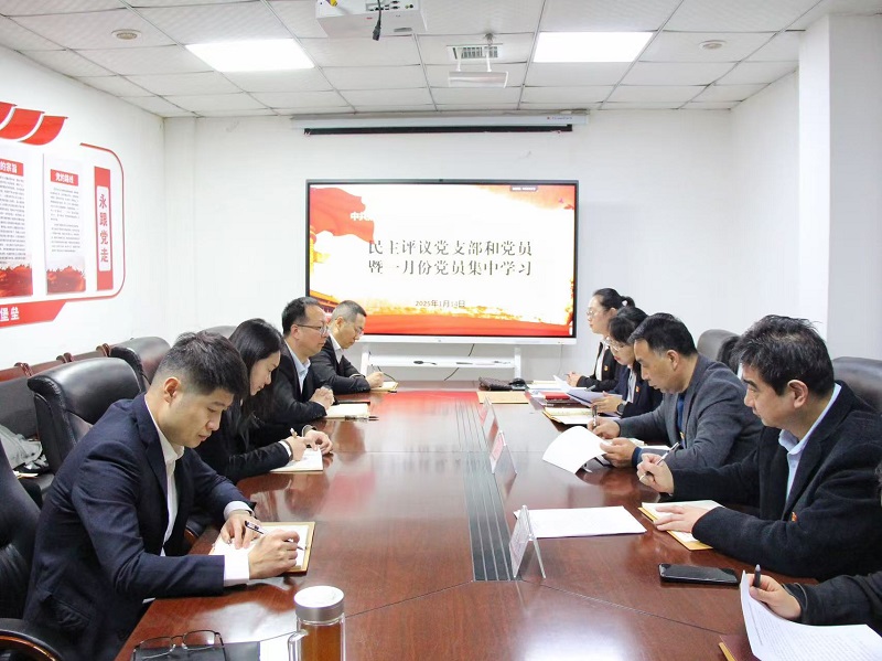 陕煤新材公司召开民主评议党员会议