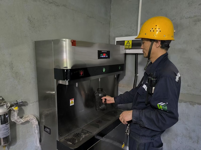 富平公司：让直饮水进车间 以干实事暖心间